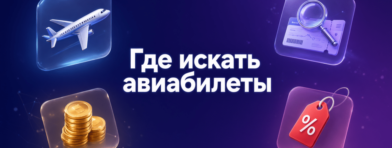 ГДЕ ИСКАТЬ АВИАБИЛЕТЫ